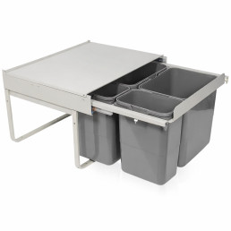 REJS JC 609 Kihúzható szemetes (2x15L+2x7L), 60-as szekrénybe H-345, 505 mm mély