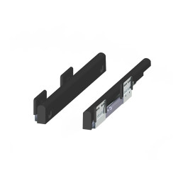 REJS Variant Multi Line sínrendszer gardróbhoz L-480 mm – fekete