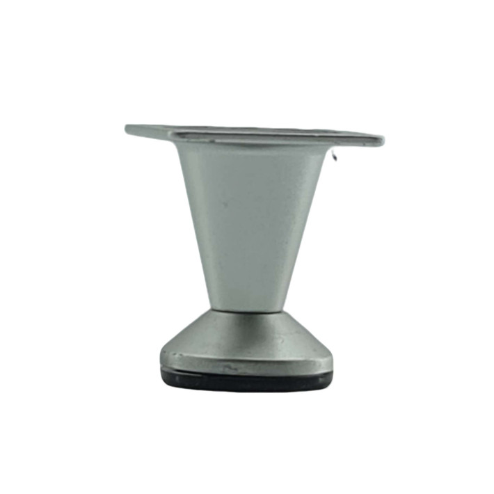 szekrényláb PR/fém - 5 cm, matt króm szekrényláb PR/fém - 5 cm, matt króm