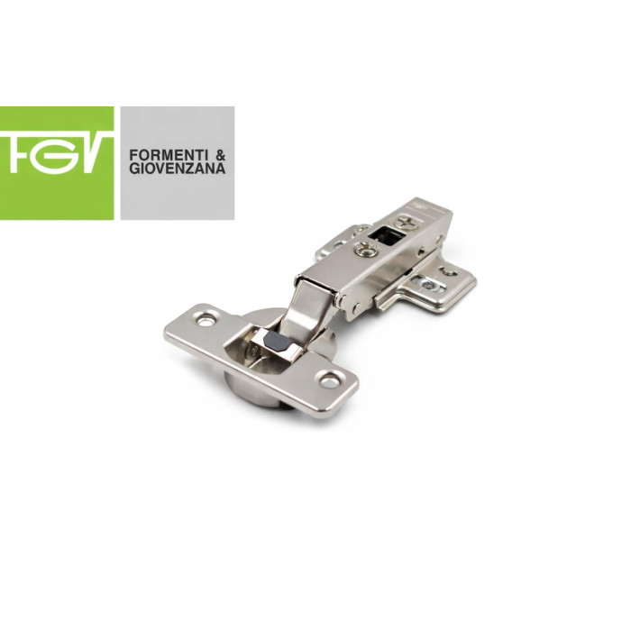 FGV OMNIA kivetőpánt soft close fékkel – rázáródó, talppal együtt