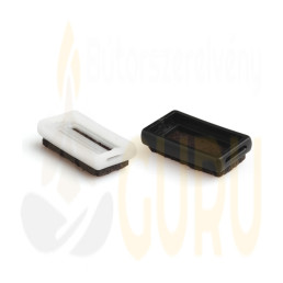 Filcpárna héjas csúszótalphoz – 19×33 mm fekete  