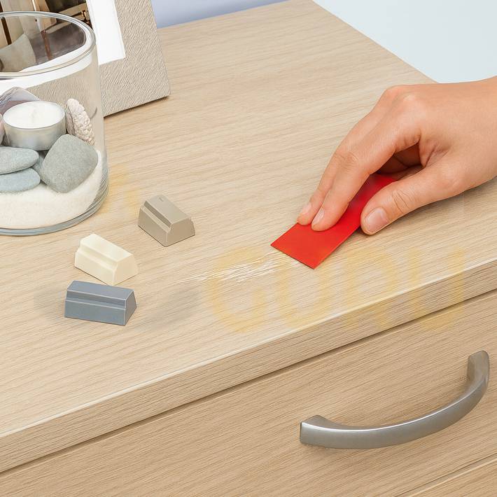 Laminált bútorlap hibajavító lágyviasz fehér 1130