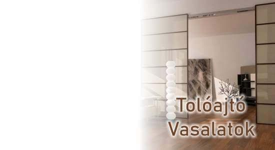 Tolóajtó vasalatok